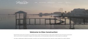 dias construction website