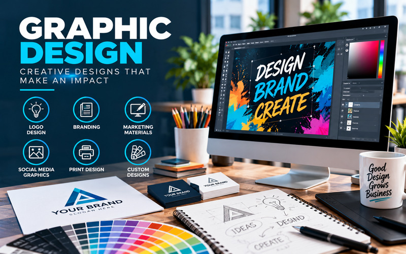 graphic design header