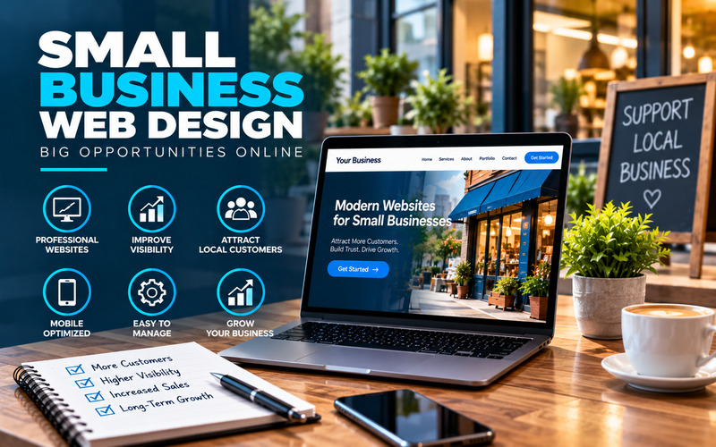 Small Business Web Design small business web design header