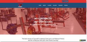 platinum fitness website
