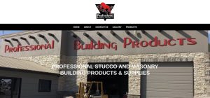professional building products website
